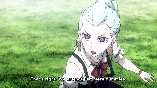 Death Parade anime episode 12 notes -  Nona rises against her kind's lot